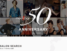 Tablet Screenshot of modshair.co.jp